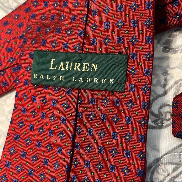 Lauren Ralph Lauren Other - Lauren Ralph Lauren Men's Silk Tie Red,